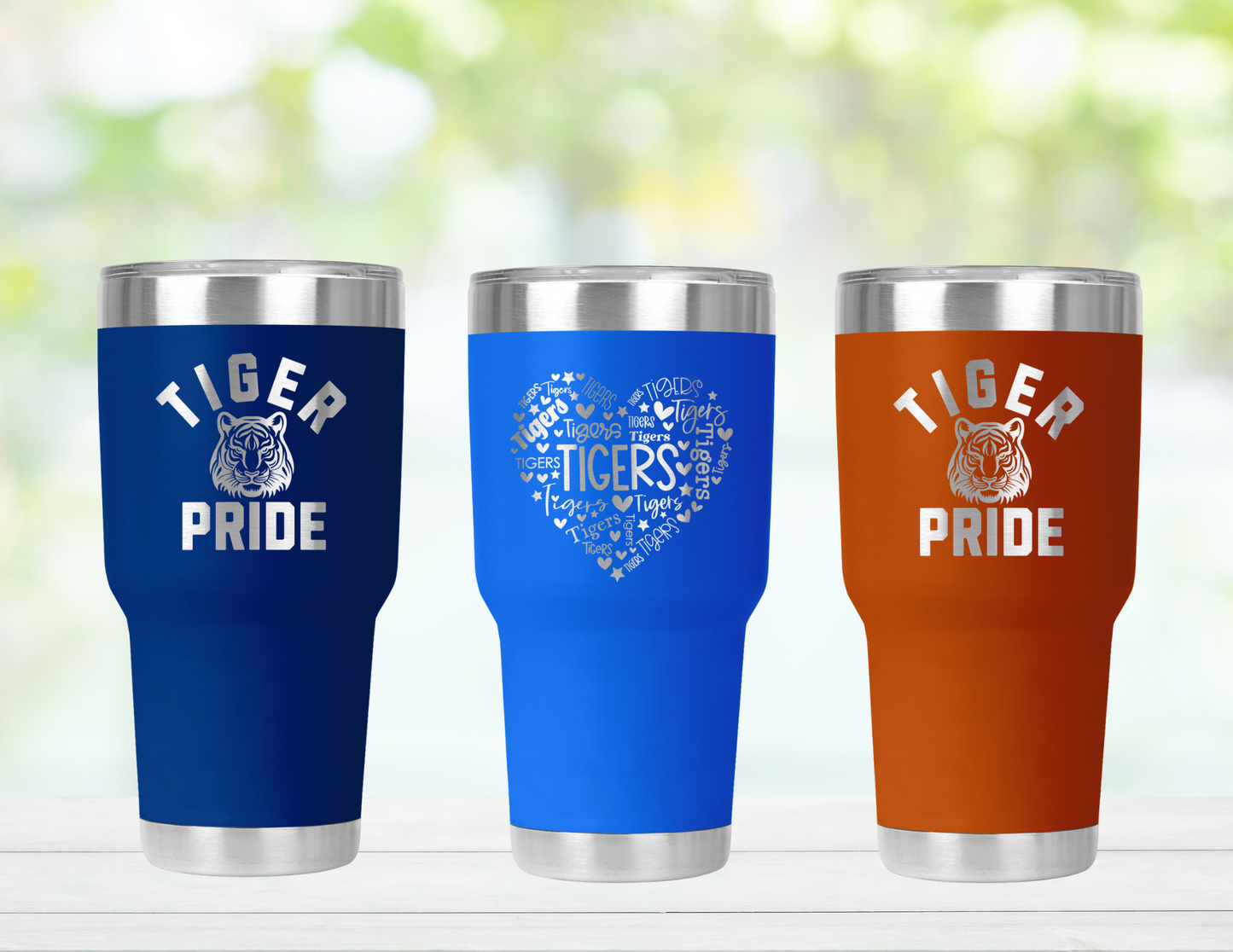 Tiger Baseball 30oz Insulated Tumblers