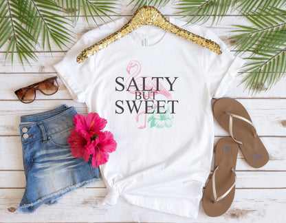 Salty But Sweet, Retro Summer Tee, Ladies Relaxed fit