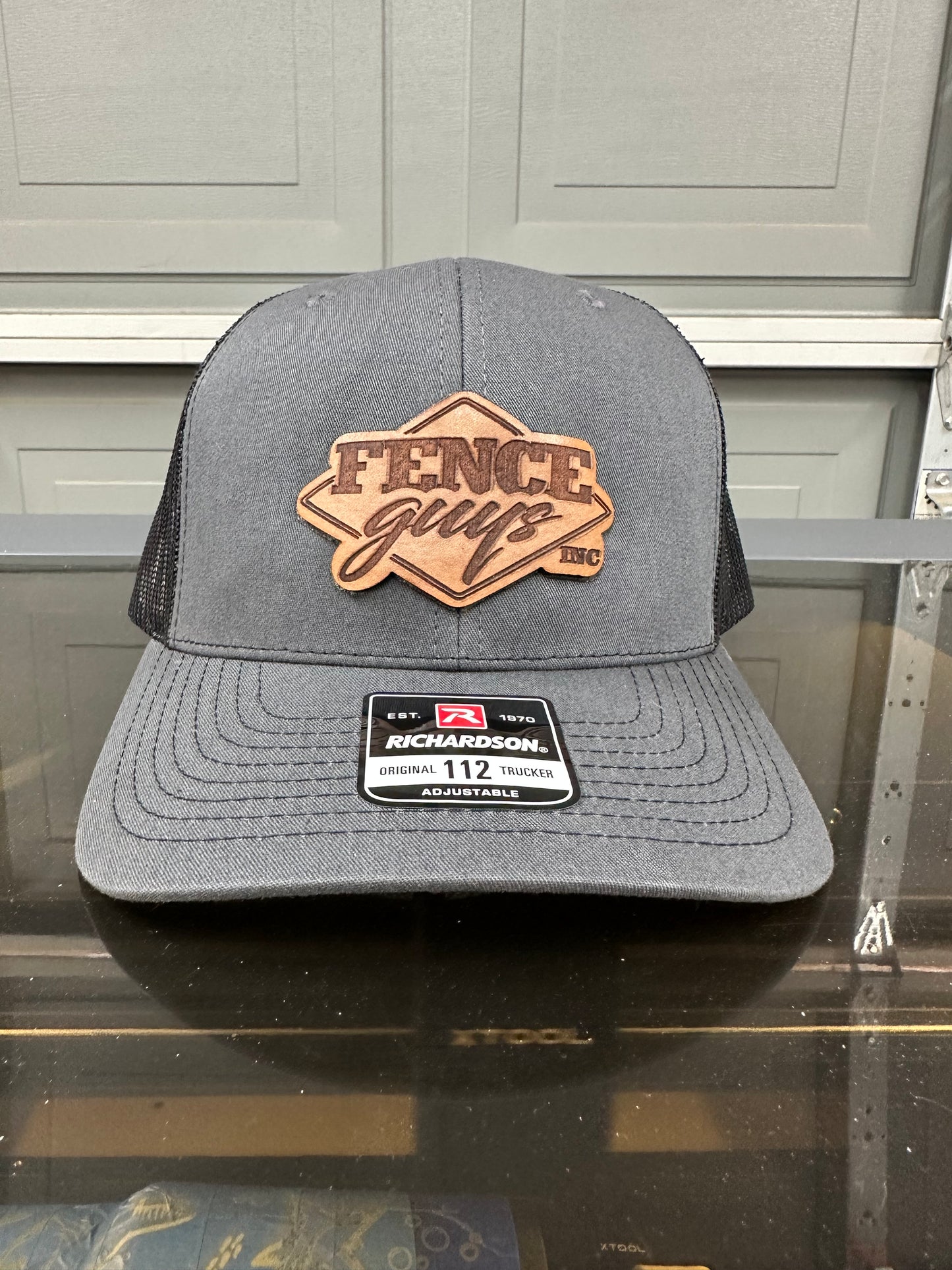 Custom Logo Leather Patch Hat -Richardson 112