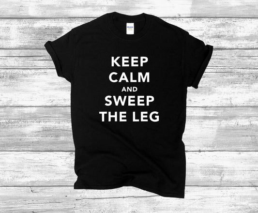 Sweep the Leg Unisex T-Shirt, Youth + Adult Sizes