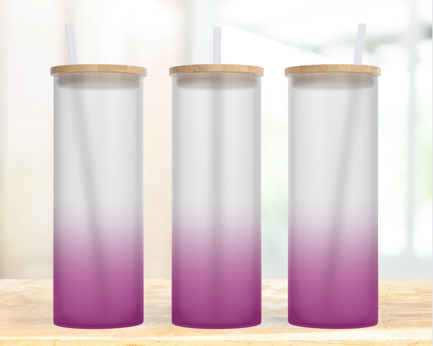 Just a Girl Who Loves... Gift for animal-lovers, 25 oz Frosted Glass Tumbler with Bamboo Lid