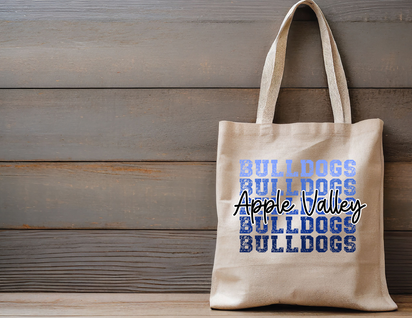 Apple Valley Bulldogs Tote