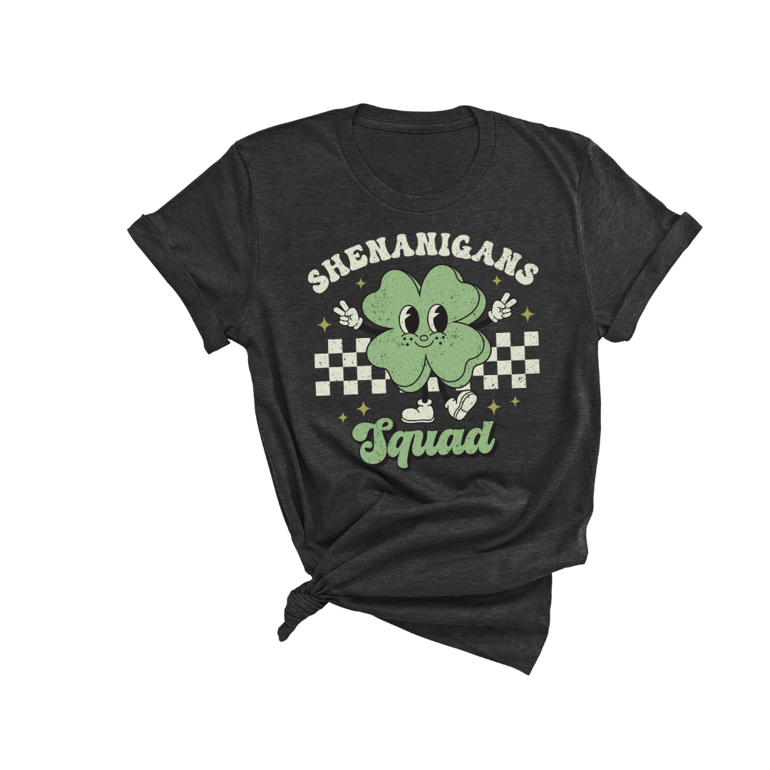 Shenanigans Squad Unisex T-Shirt, ADULT Sizing PRE-ORDER by 3/1