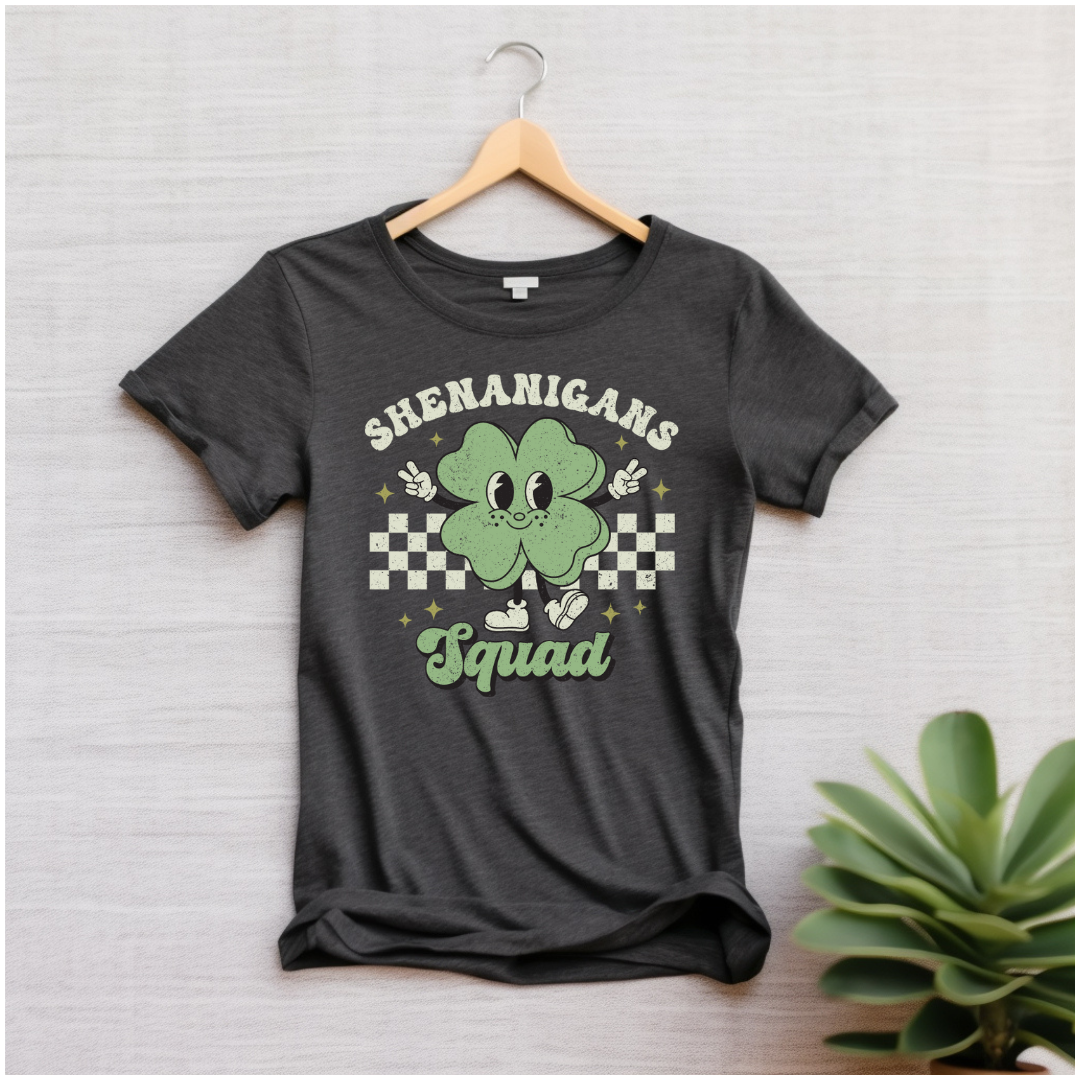 Shenanigans Squad Unisex T-Shirt, ADULT Sizing PRE-ORDER by 3/1