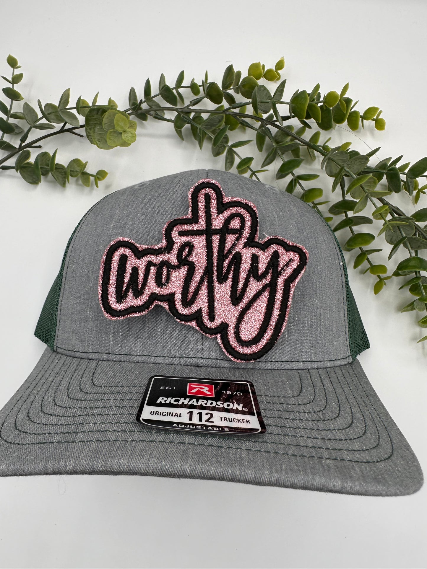 Worthy Embroidered Patch -