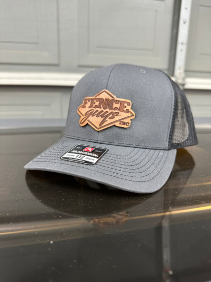 Custom Logo Leather Patch Hat -Richardson 112