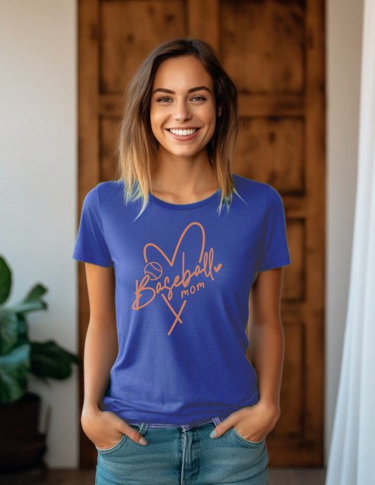 Baseball Mom T-Shirt - PRE-ORDER by 2/23