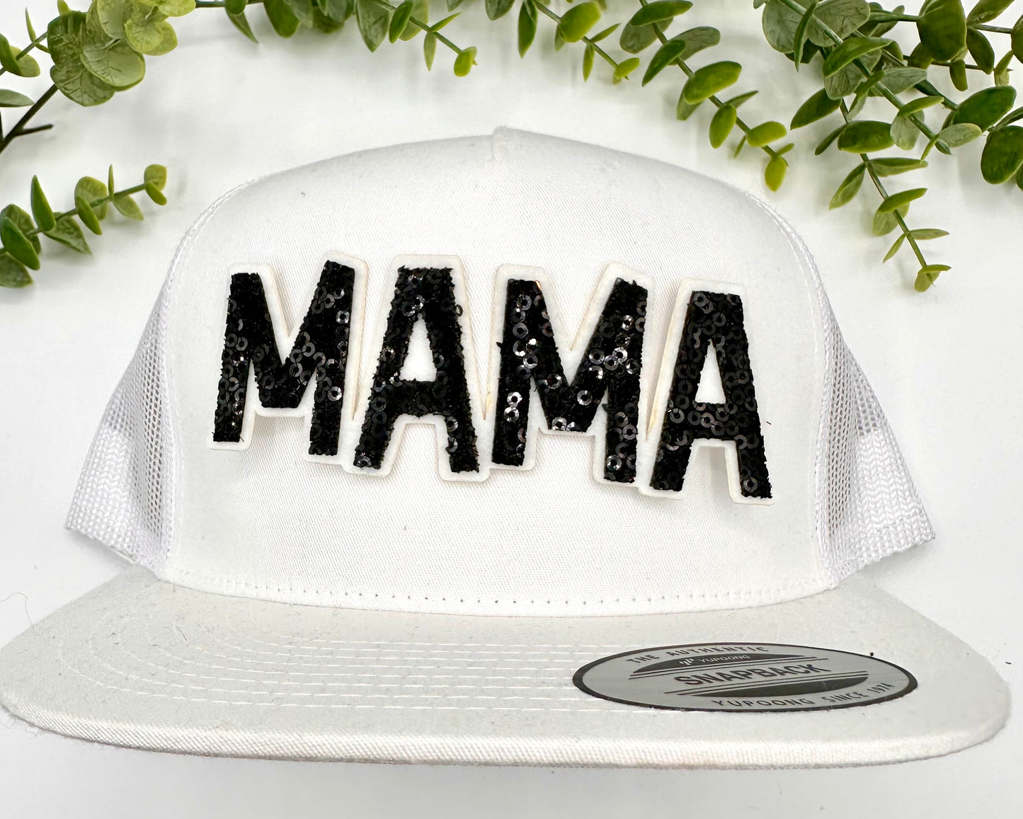 MAMA Sequin Iron-On Patch