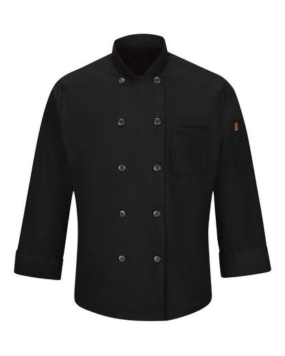 Embroidered Chef Coat w/ Oil Block Technology