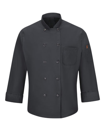 Embroidered Chef Coat w/ Oil Block Technology