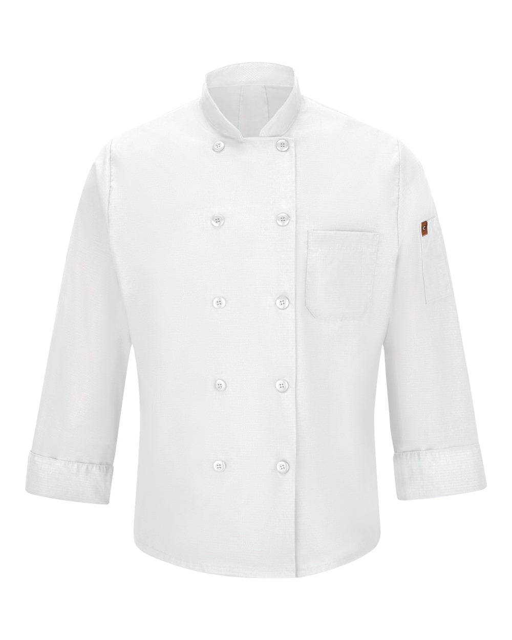 Embroidered Chef Coat w/ Oil Block Technology