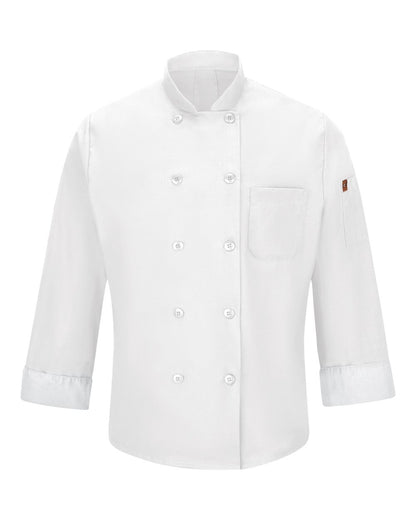 Embroidered Chef Coat w/ Oil Block Technology