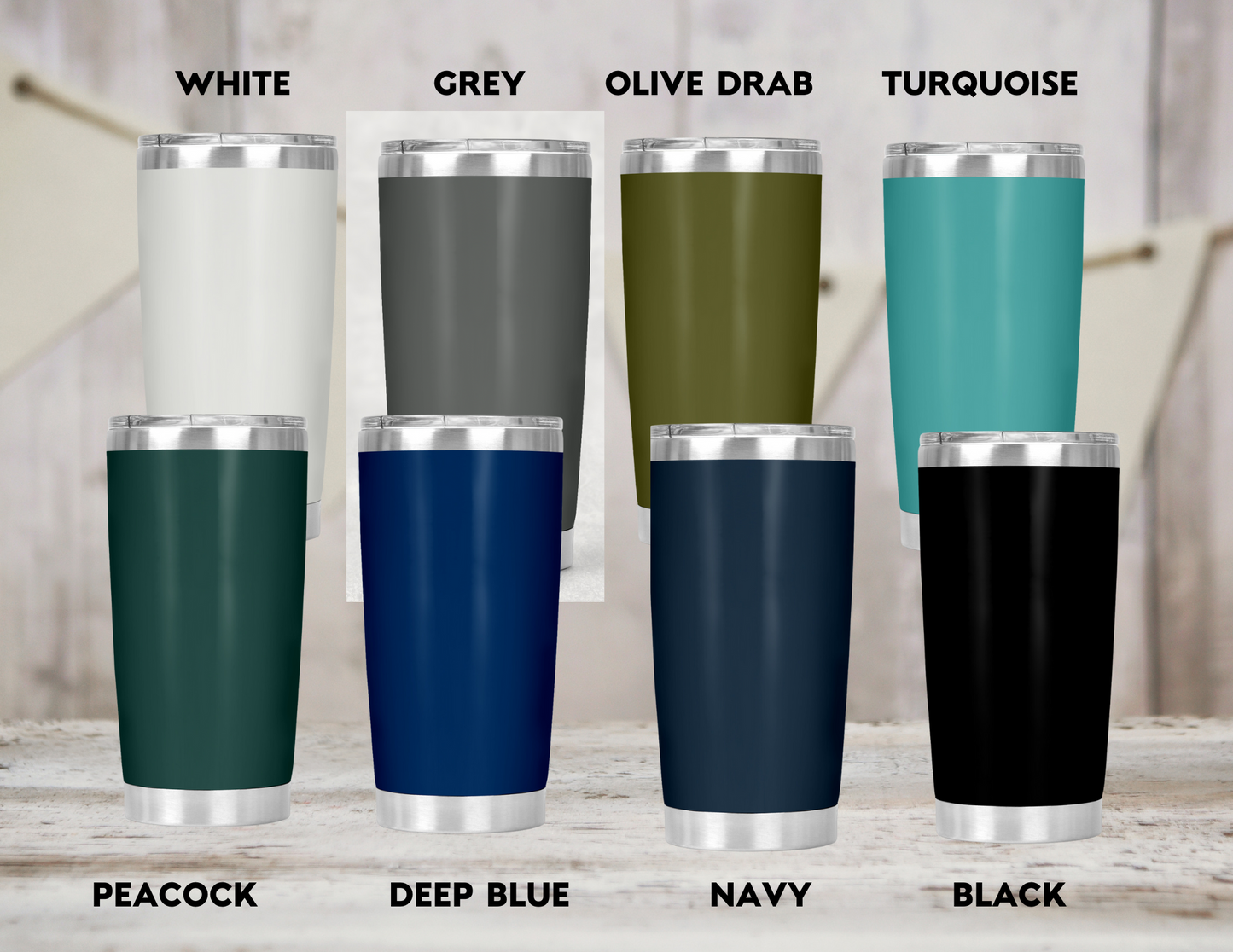 National Parks Engraved Tumblers, All 63 Parks