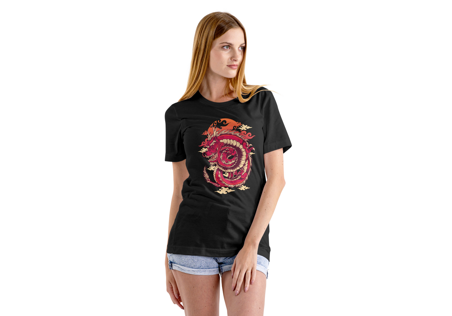 Red Dragon Unisex T-Shirt, Adult