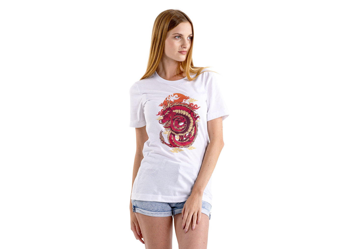 Red Dragon Unisex T-Shirt, Adult