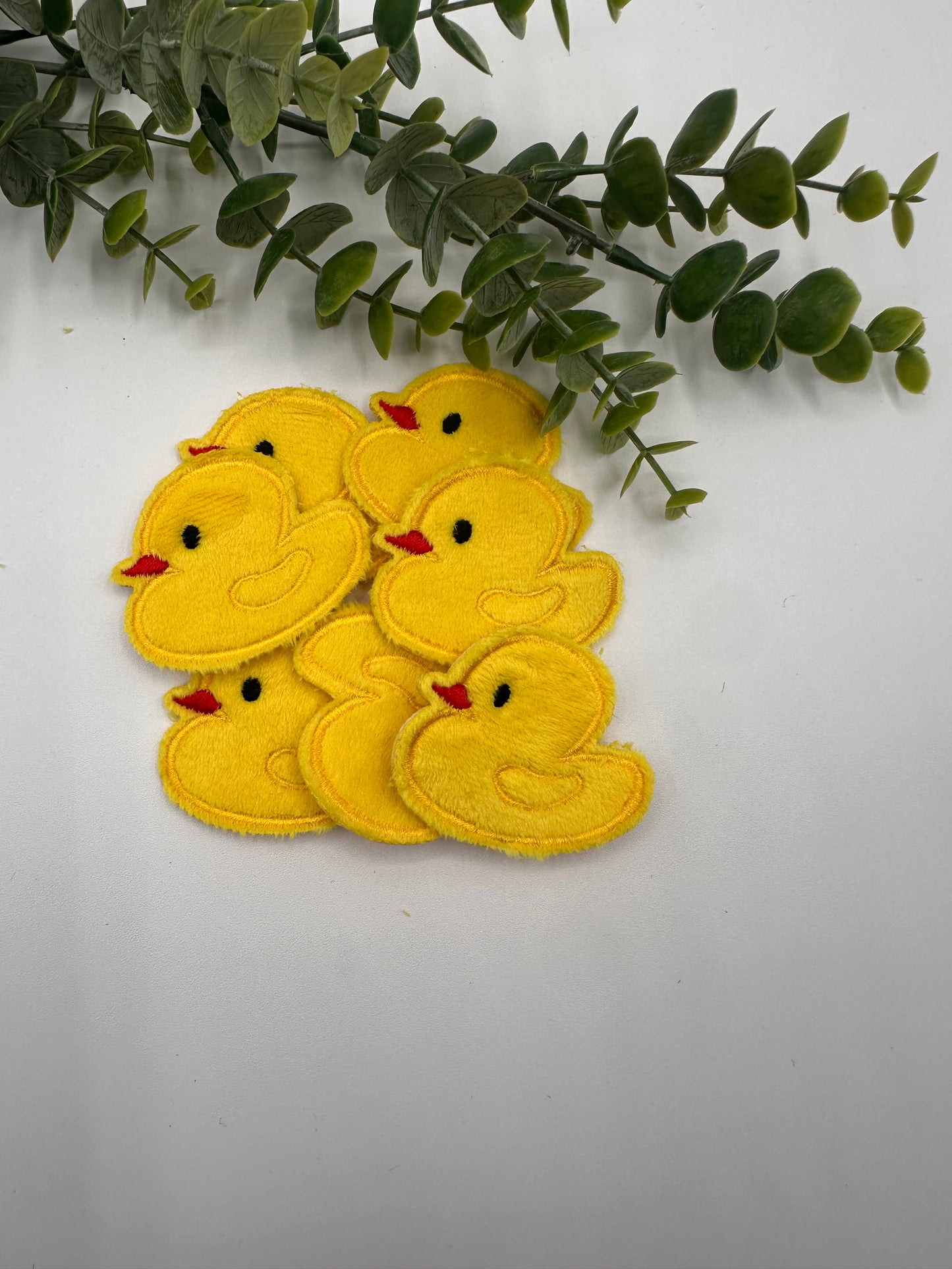 Soft Fuzzy Rubber Duck Accent Patch