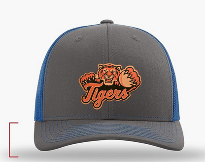 Tiger Trucker Cap with Genuine Leather Patch