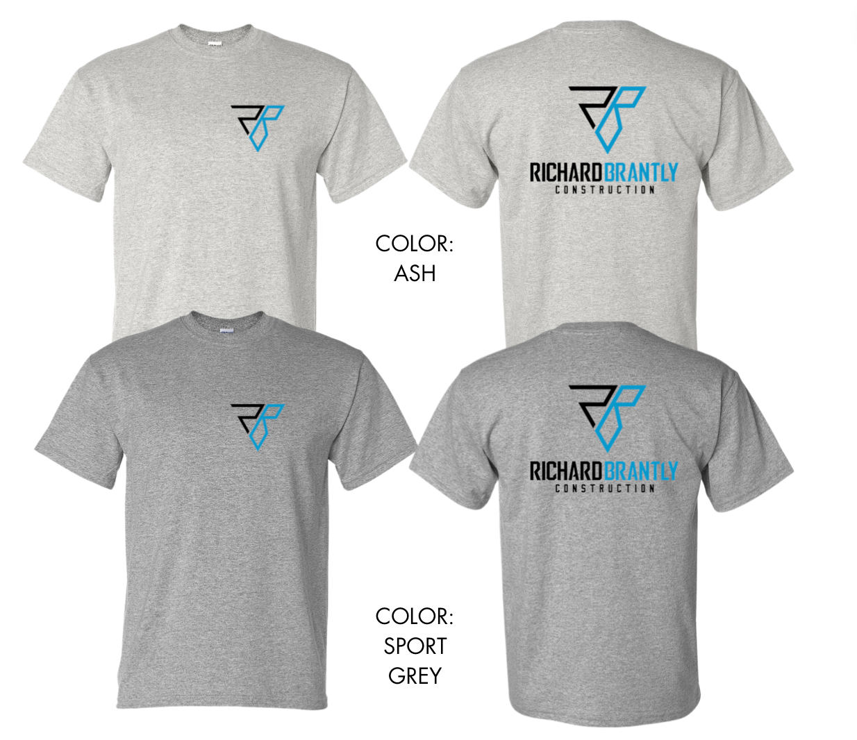 Logo Tee-Shirt - Full Color Back and Chest Logo