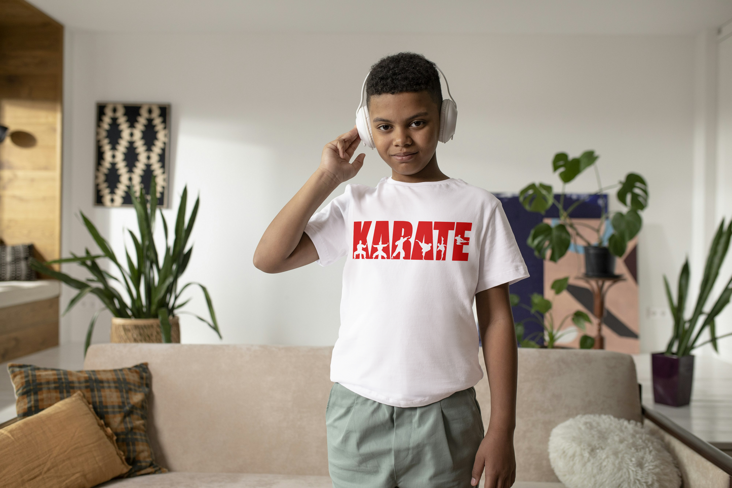 KARATE Unisex T-Shirt, Youth Sizes