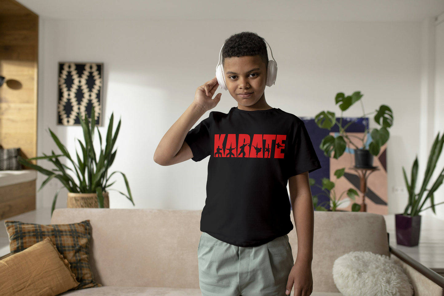 KARATE Unisex T-Shirt, Youth Sizes