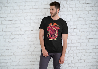 Red Dragon Unisex T-Shirt, Adult