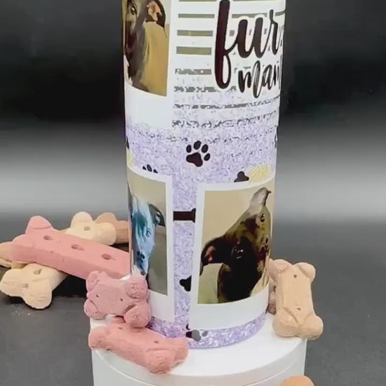 Personalized Dog or Cat Coffee Tumbler - 20oz Stainless Steel Travel Mug for Fur Mama | Customized Gift for Pet Lovers for Mothers Day