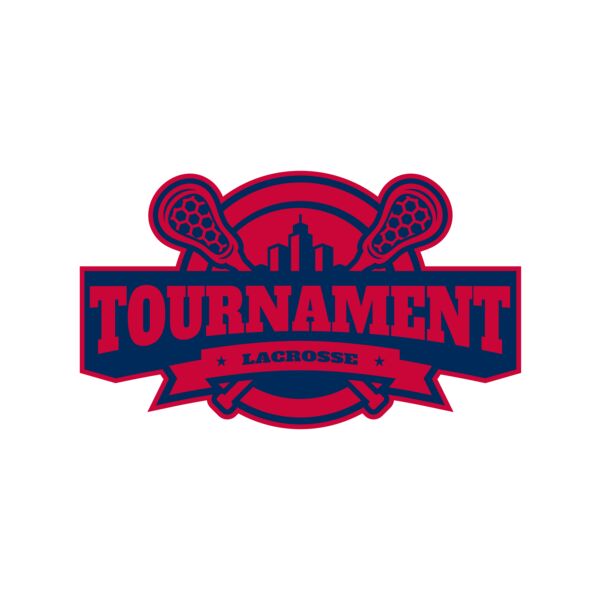 Tournament Lacrosse Logo Template Thumbnail
