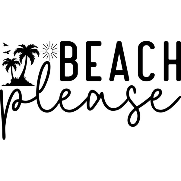 Beach Please  SVG  Thumbnail