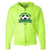 Unisex NuBlend® Full-Zip Hooded Sweatshirt Thumbnail