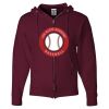 Unisex NuBlend® Full-Zip Hooded Sweatshirt Thumbnail