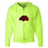 Unisex NuBlend® Full-Zip Hooded Sweatshirt Thumbnail