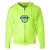Unisex NuBlend® Full-Zip Hooded Sweatshirt Thumbnail