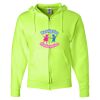 Unisex NuBlend® Full-Zip Hooded Sweatshirt Thumbnail