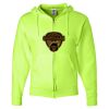 Unisex NuBlend® Full-Zip Hooded Sweatshirt Thumbnail