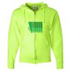 Unisex NuBlend® Full-Zip Hooded Sweatshirt Thumbnail