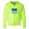 Unisex NuBlend® Full-Zip Hooded Sweatshirt Thumbnail