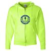 Unisex NuBlend® Full-Zip Hooded Sweatshirt Thumbnail