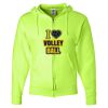 Unisex NuBlend® Full-Zip Hooded Sweatshirt Thumbnail