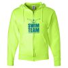 Unisex NuBlend® Full-Zip Hooded Sweatshirt Thumbnail
