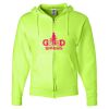 Unisex NuBlend® Full-Zip Hooded Sweatshirt Thumbnail