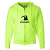 Unisex NuBlend® Full-Zip Hooded Sweatshirt Thumbnail