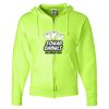 Unisex NuBlend® Full-Zip Hooded Sweatshirt Thumbnail