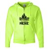 Unisex NuBlend® Full-Zip Hooded Sweatshirt Thumbnail