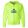 Unisex NuBlend® Full-Zip Hooded Sweatshirt Thumbnail