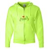Unisex NuBlend® Full-Zip Hooded Sweatshirt Thumbnail