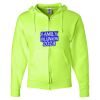 Unisex NuBlend® Full-Zip Hooded Sweatshirt Thumbnail