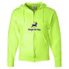 Unisex NuBlend® Full-Zip Hooded Sweatshirt Thumbnail