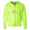 Unisex NuBlend® Full-Zip Hooded Sweatshirt Thumbnail