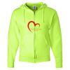Unisex NuBlend® Full-Zip Hooded Sweatshirt Thumbnail
