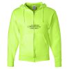 Unisex NuBlend® Full-Zip Hooded Sweatshirt Thumbnail